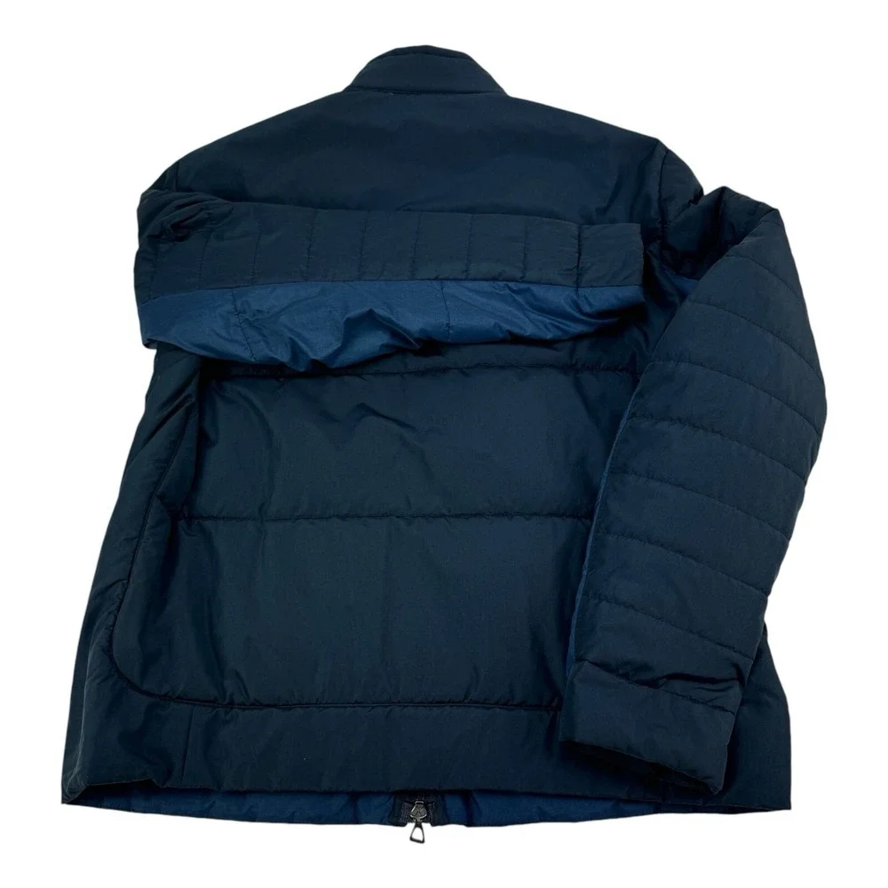 Zachary Prell Men's Blue Double Zip Polyamide Polyester Fill Jacket Size 2XL‎